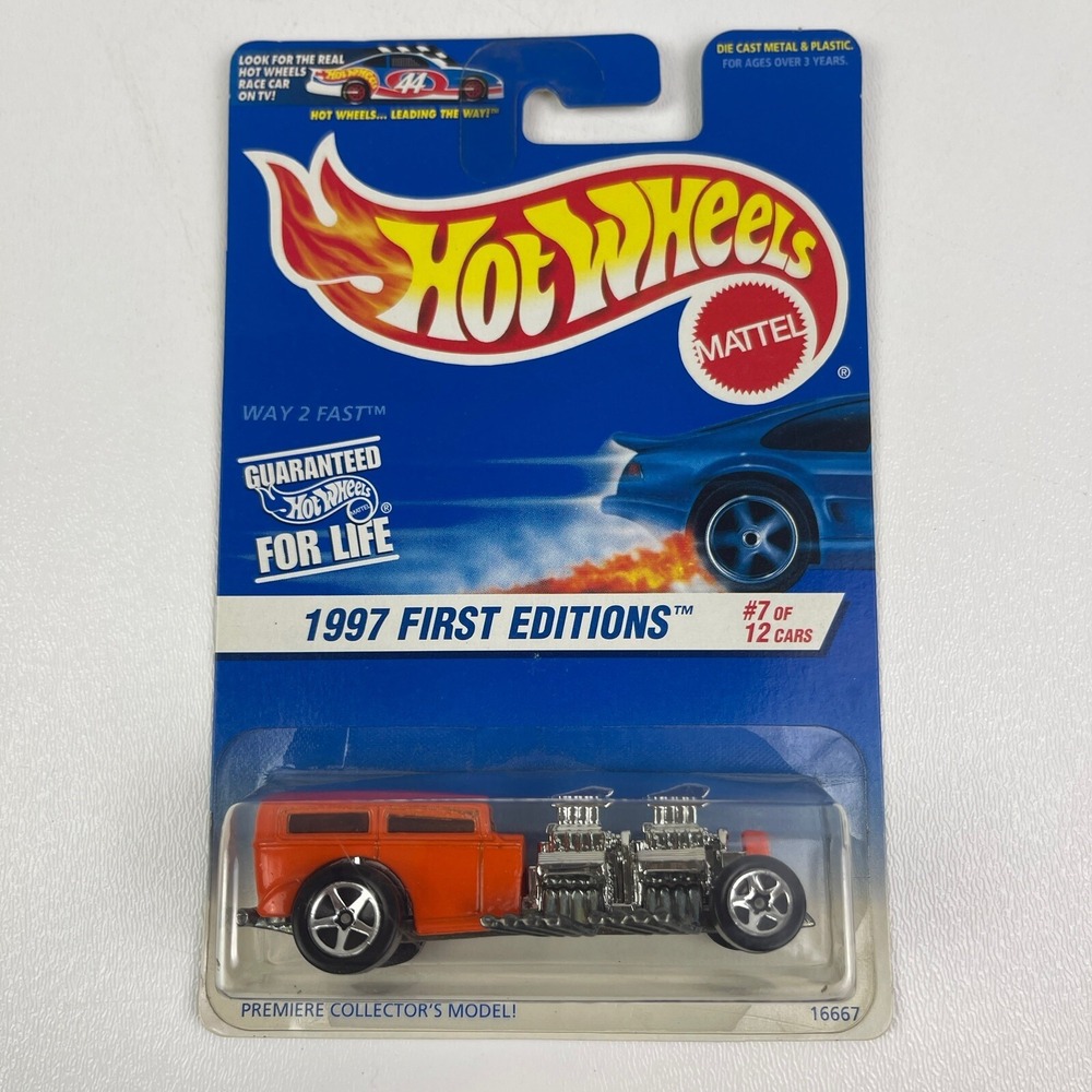Hot Wheels 1997‎ First Editions 7 of 12 Orange Collector 514